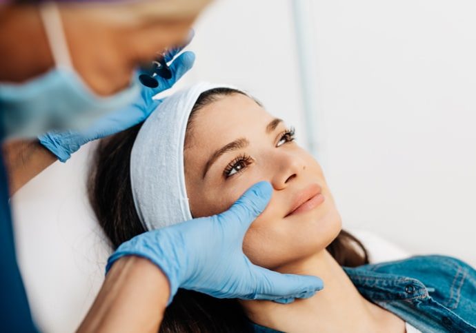 Facial aesthetics surgery treatment